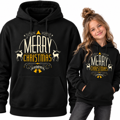 BLUZA Z KAPTUREM  ŚWIĄTECZNA CHRISTMAS 3